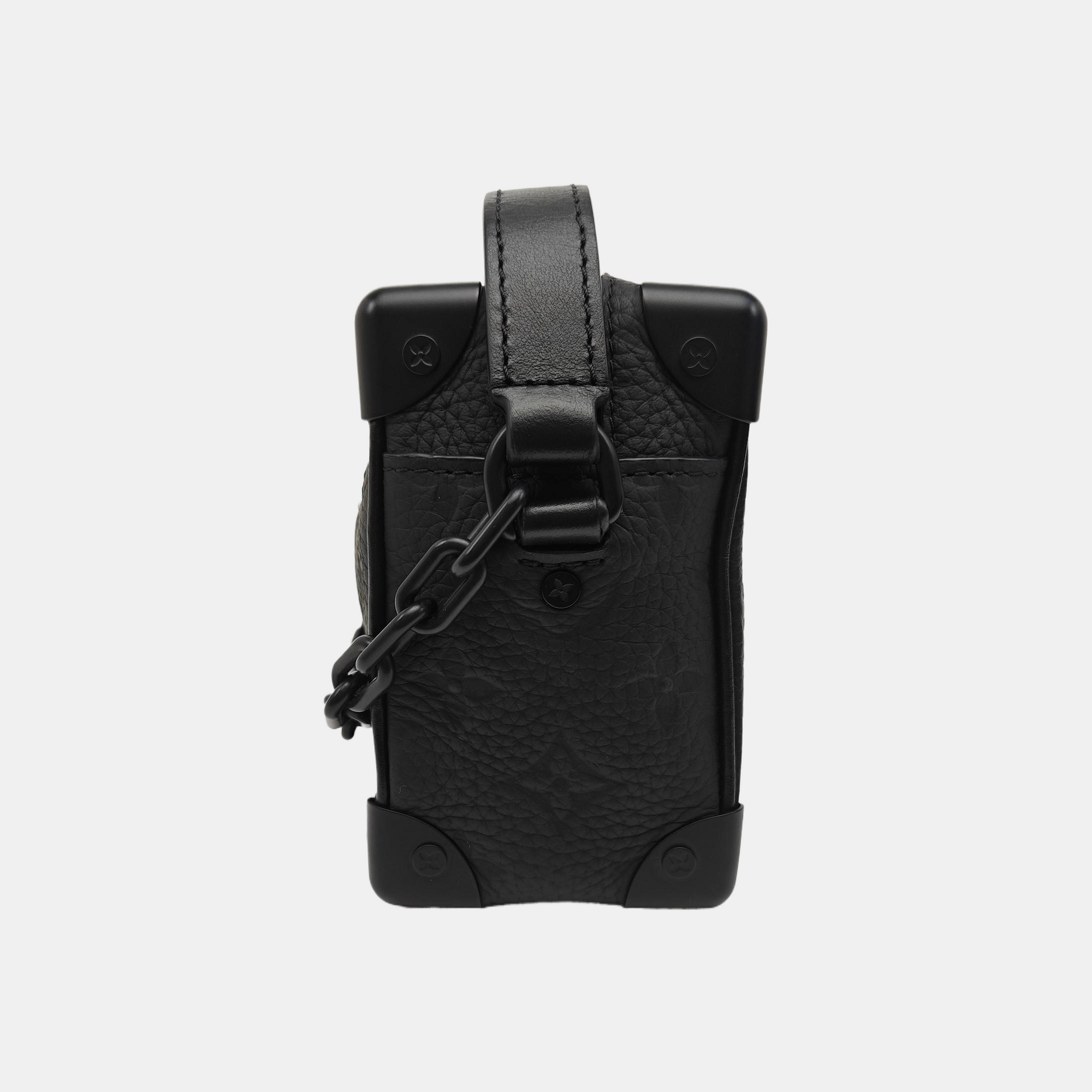 SOFT TRUNK Mini Monogram Calfskin Black