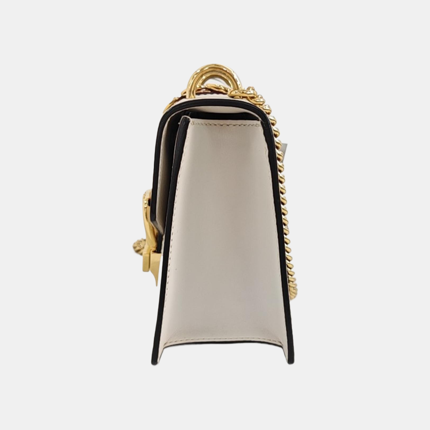 Sylvie Mini Calfskin White