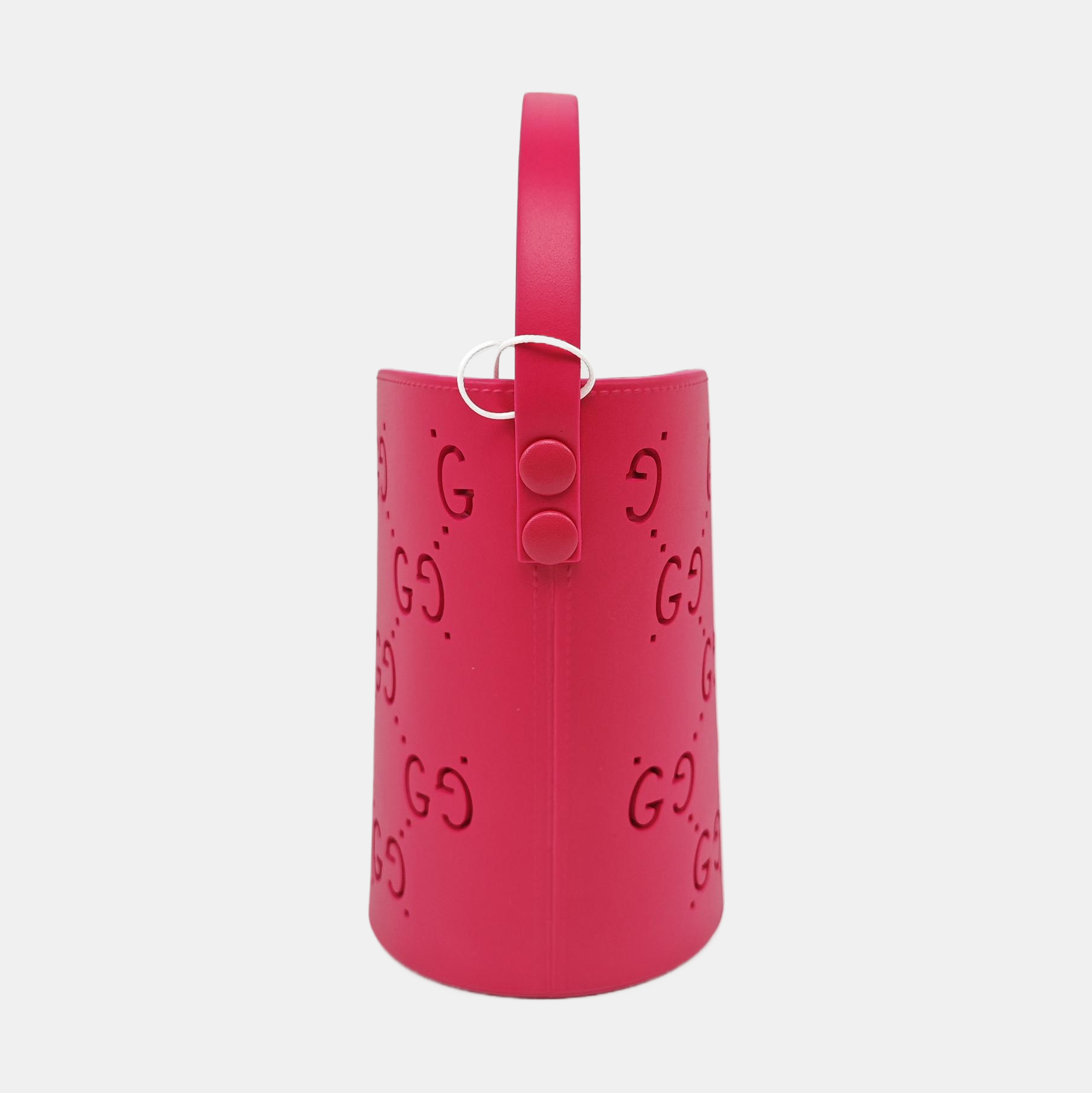Special Material Top Handle Bag Red