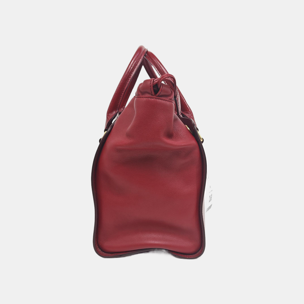 Dinton Calfskin Red