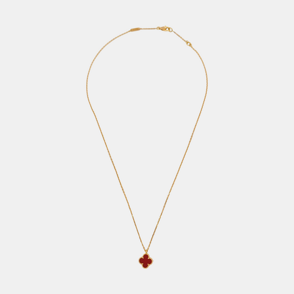 Sweet Alhambra 18k Rose Gold Necklace