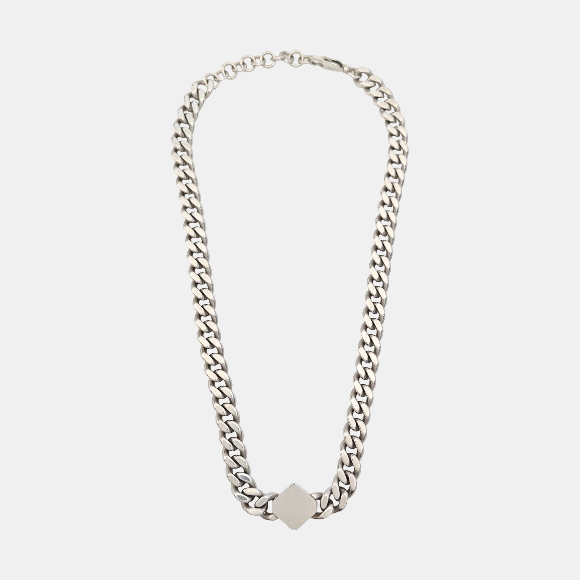 Stainless Steel Silver Necklace