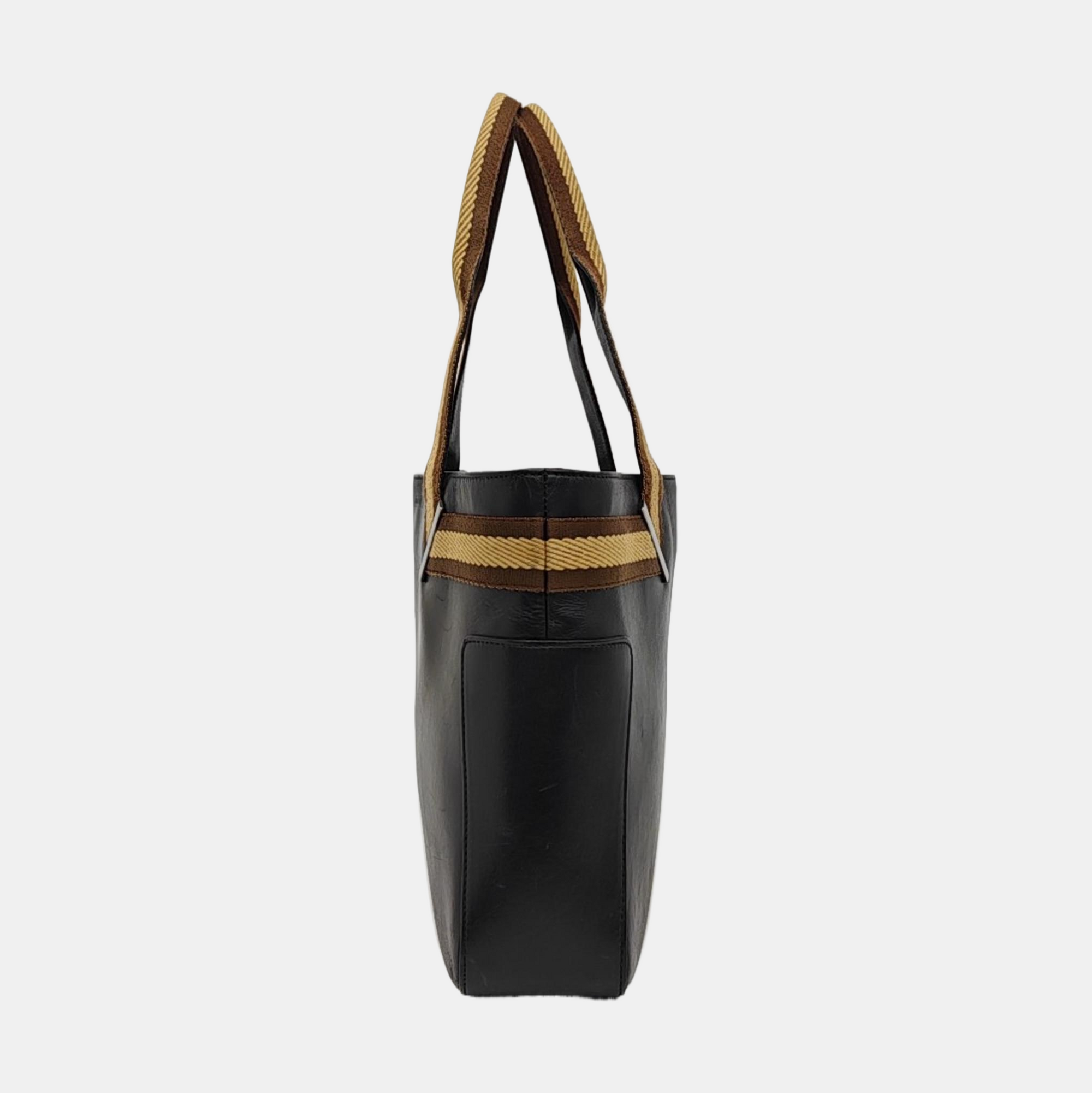 Calfskin Tote Bag Black