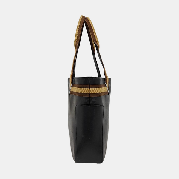 Calfskin Tote Bag Black