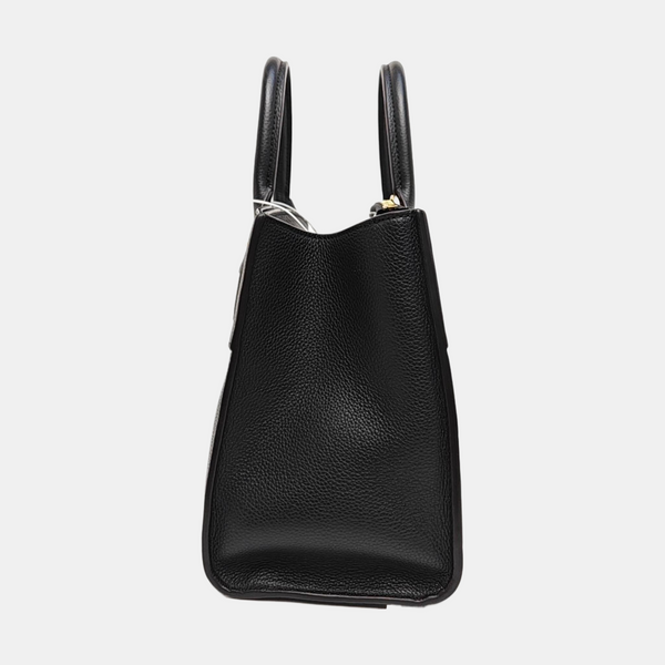 CITY STEAMER PM Calfskin Black