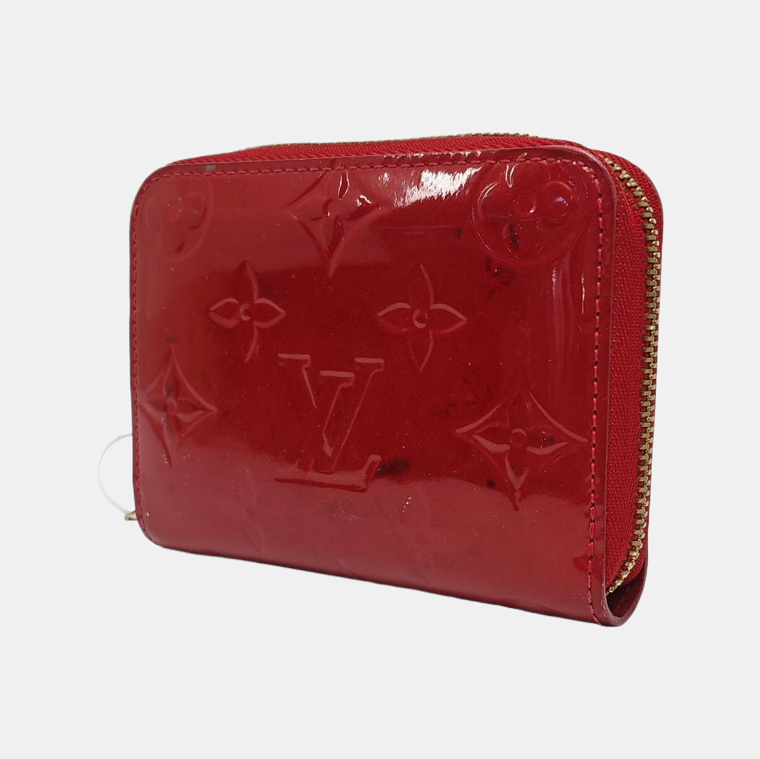 ZIPPY Patent Leather Red Wallet