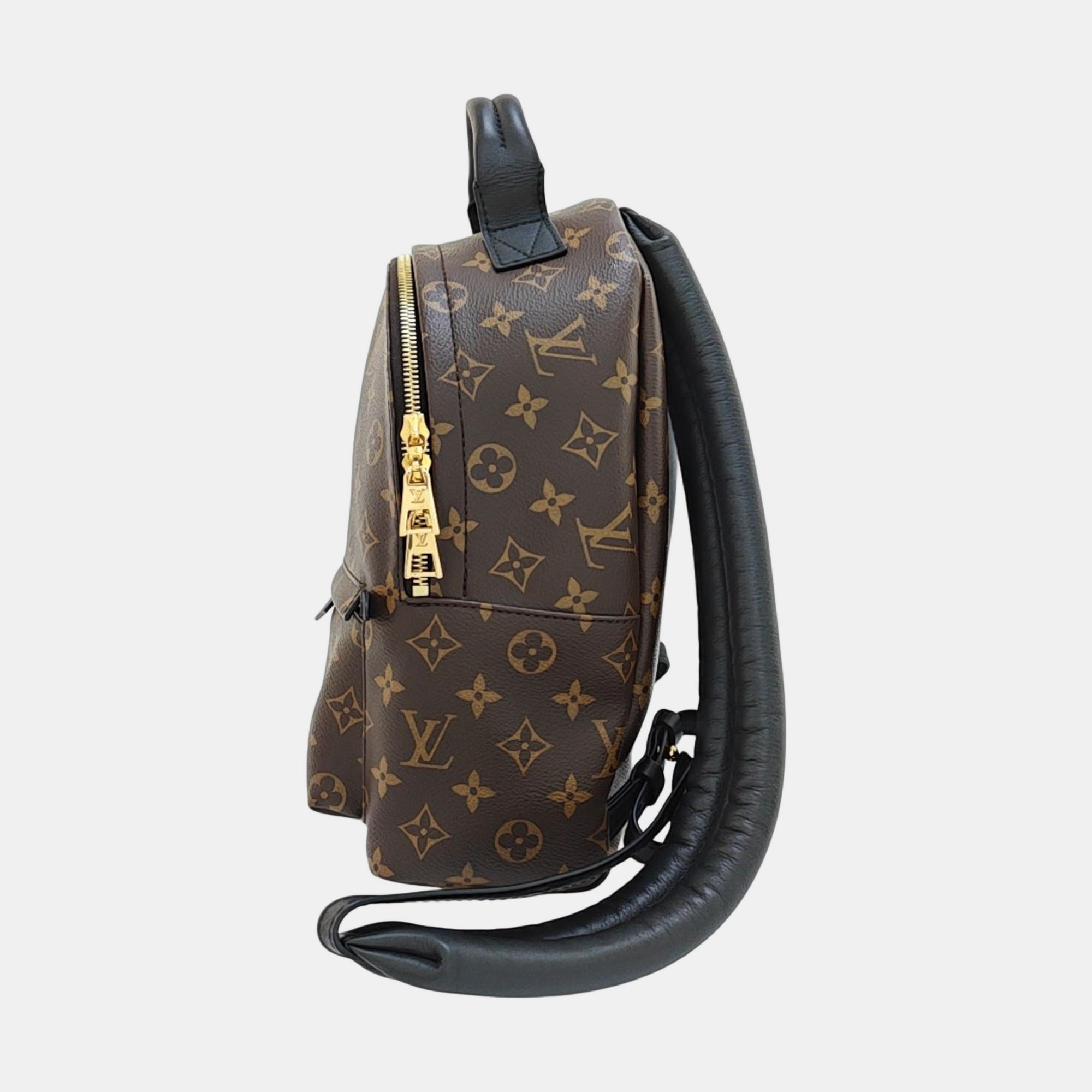 PALM SPRINGS PM Monogram Coated Canvas Brown