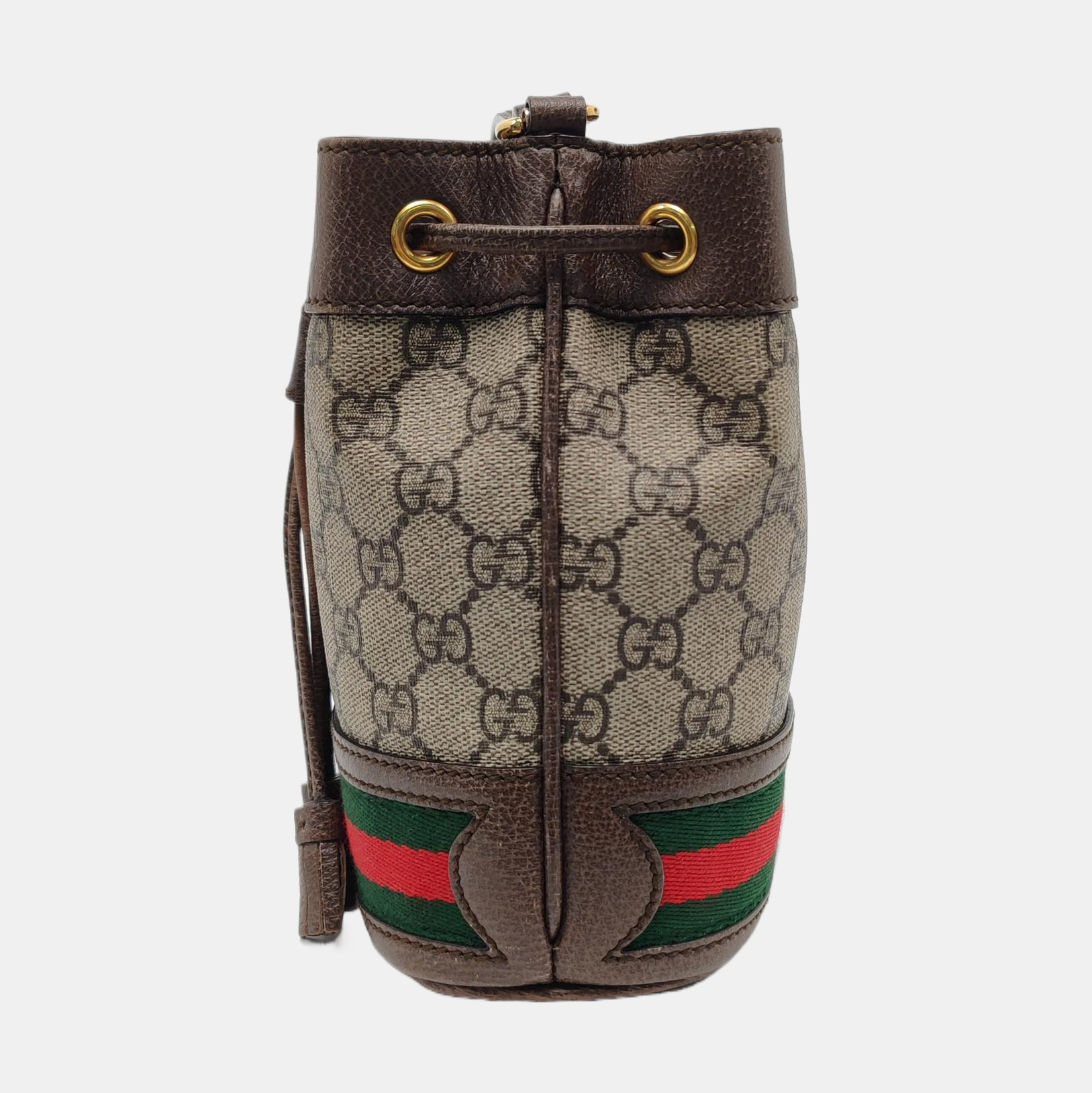 Ophidia Mini Monogram Coated Canvas Beige