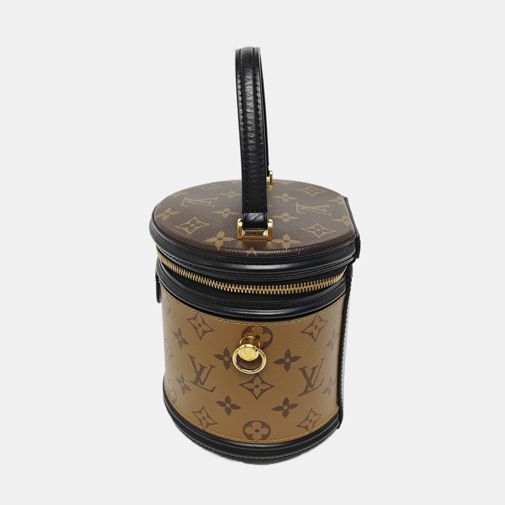 CANNES PM Monogram Coated Canvas Brown