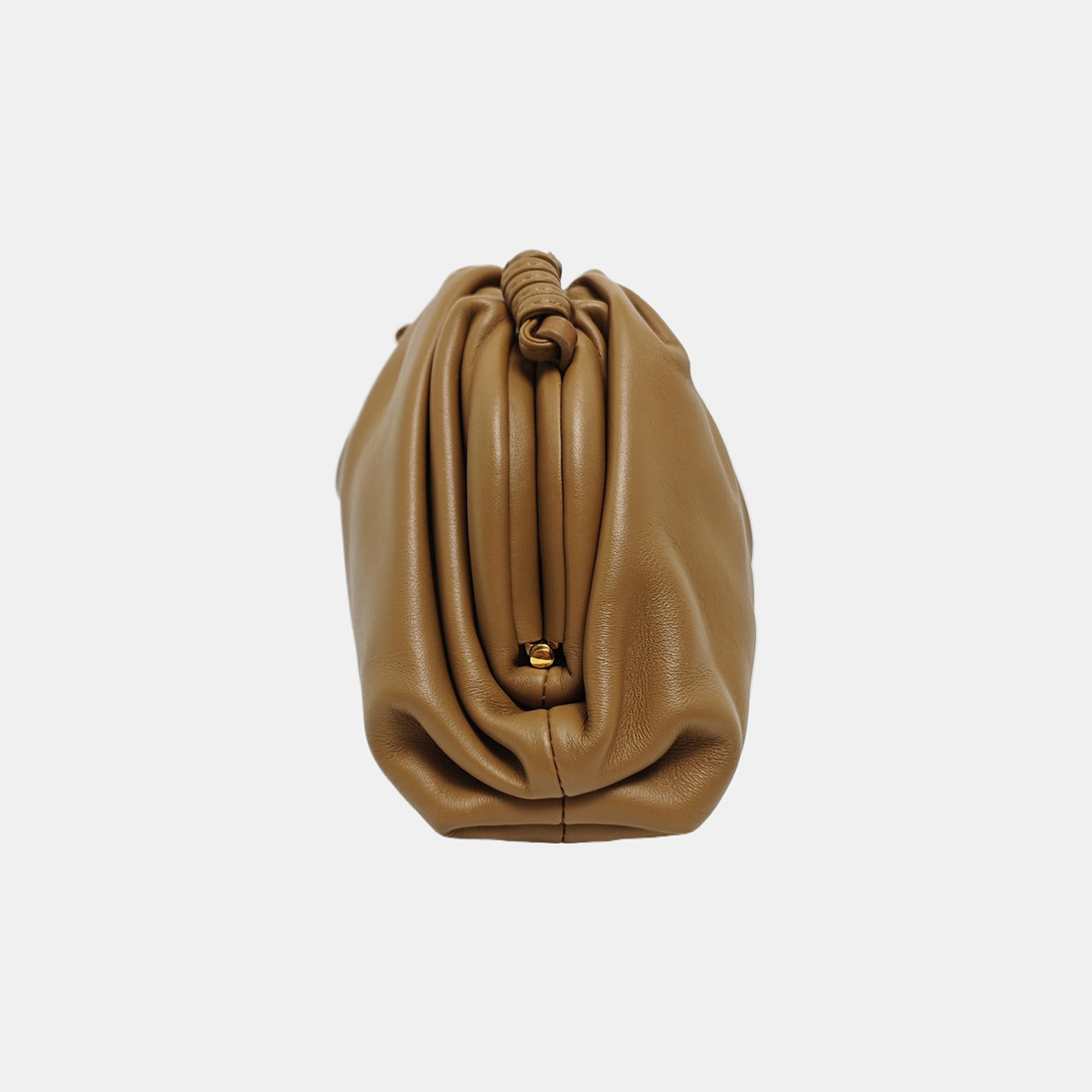 Authenticated pre-owned  The Pouch Mini Calfskin Brown - Shoulder Bag at Looply