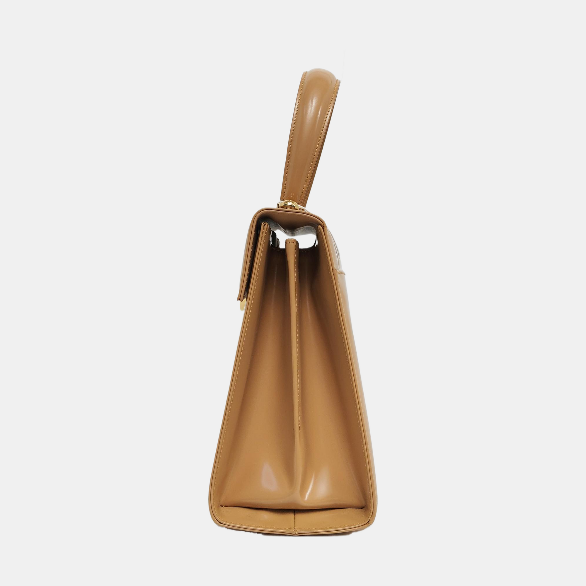 Kelly Medium Calfskin Brown
