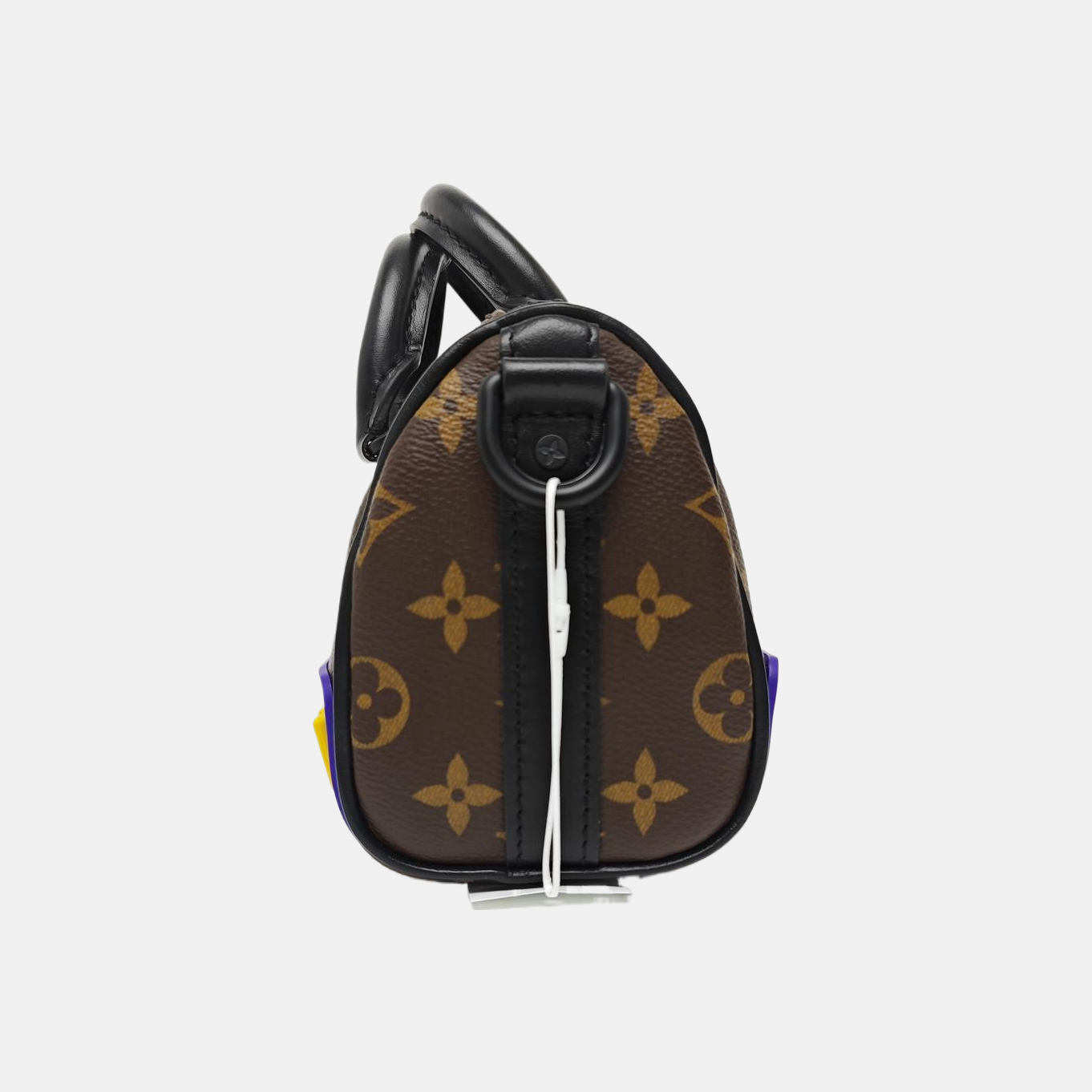 KEEPALL Nano Monogram Coated Canvas Brown