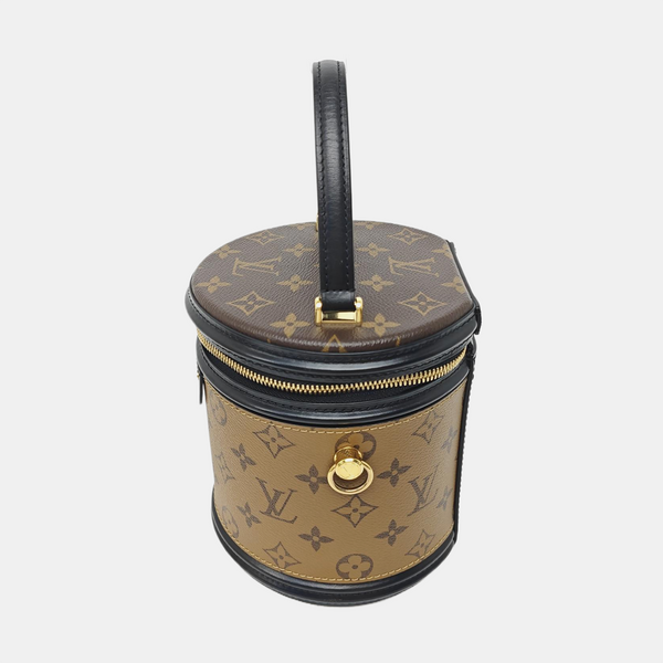 CANNES PM Monogram Coated Canvas Brown