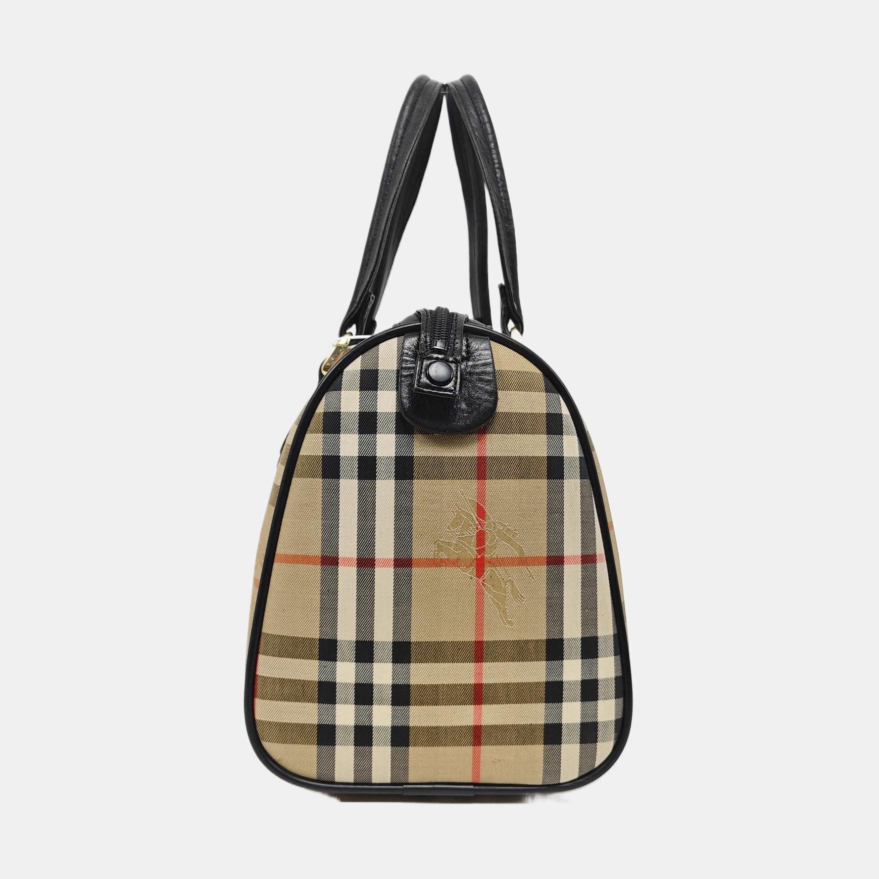 Canvas Top Handle Bag Beige