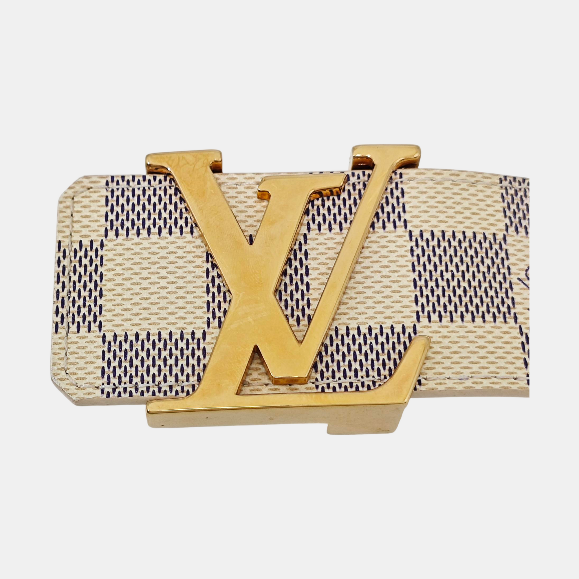 Coated Canvas Belt White