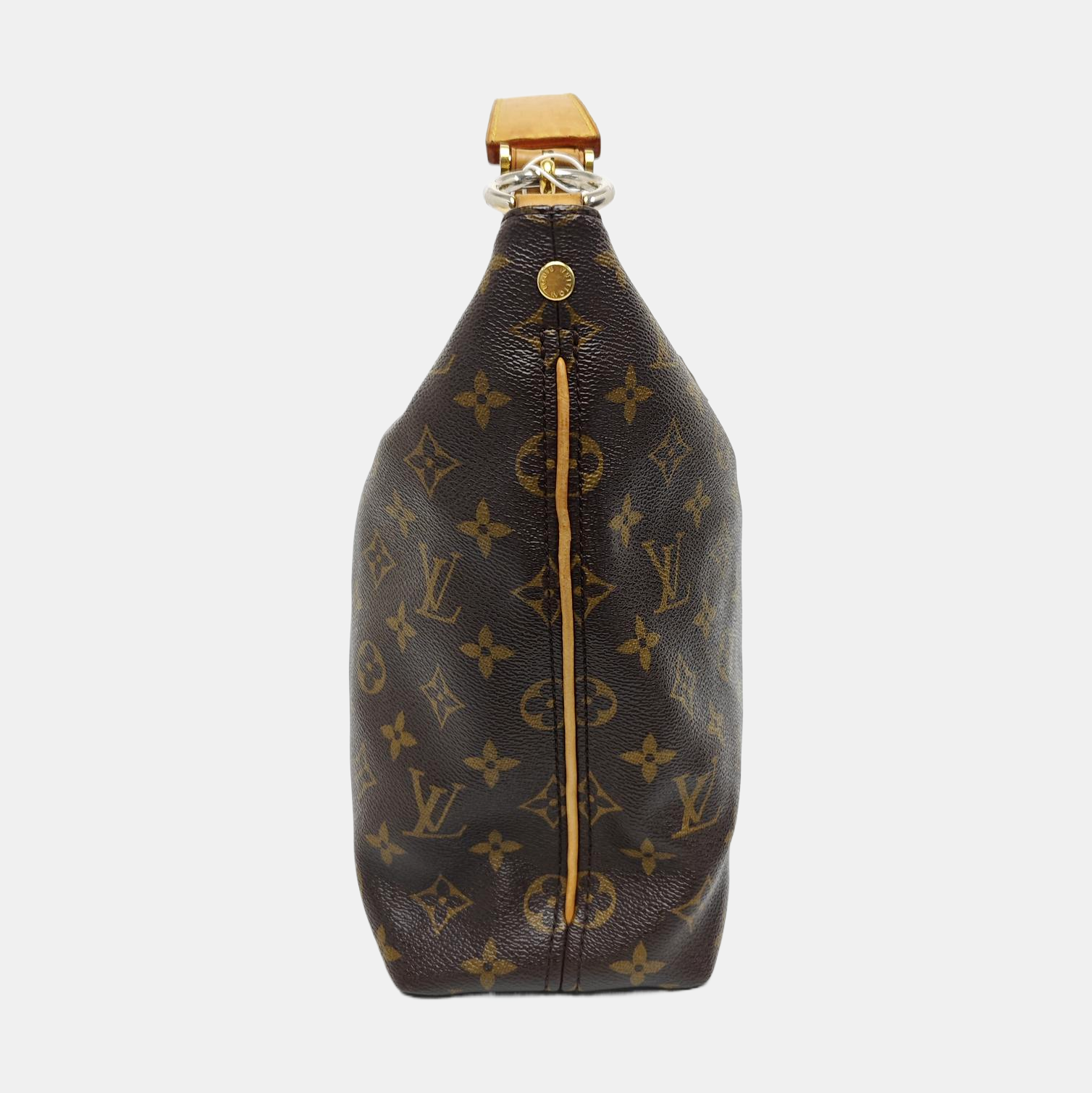VINTAGE SULLY PM Monogram Coated Canvas Brown