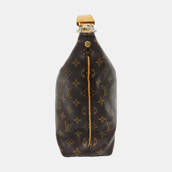 VINTAGE SULLY PM Monogram Coated Canvas Brown