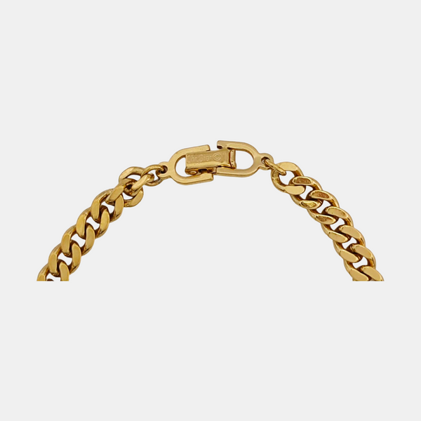 CD Navy Metal Gold Bracelet