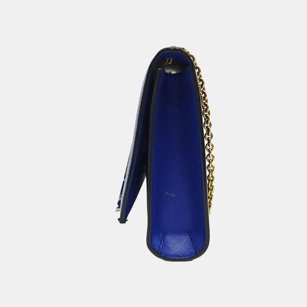 Ginny Calfskin Blue