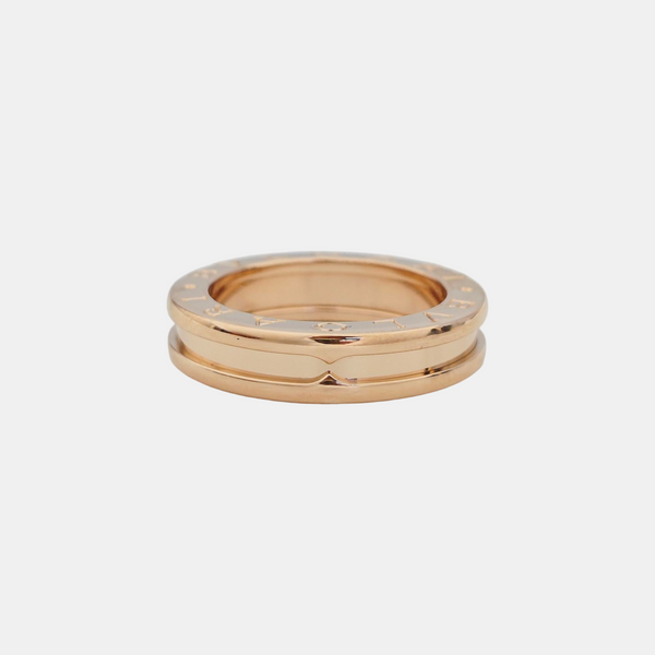 B.ZERO1 18k Rose Gold Ring EU 50