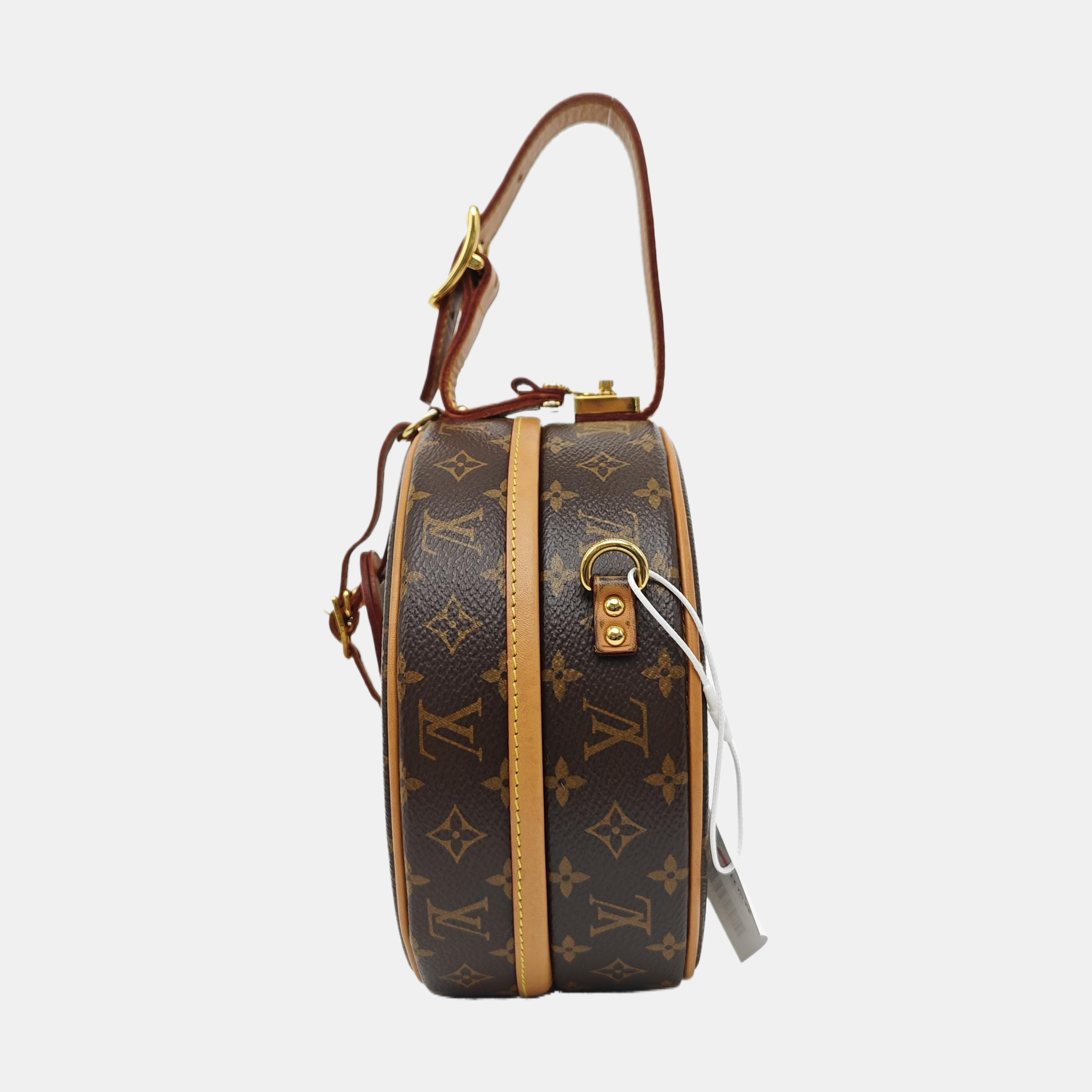 BOITE CHAPEAU PM Monogram Coated Canvas Brown