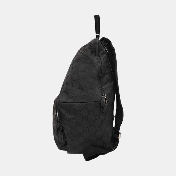Monogram Canvas Backpack Black