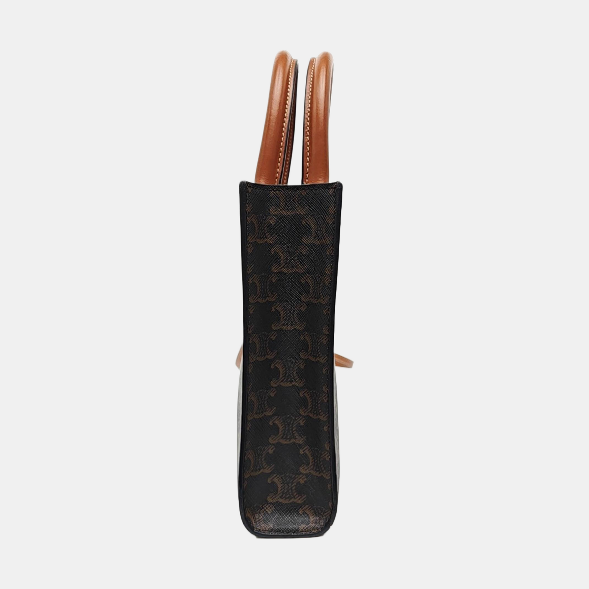 CABAS CELINE Mini Coated Canvas Brown