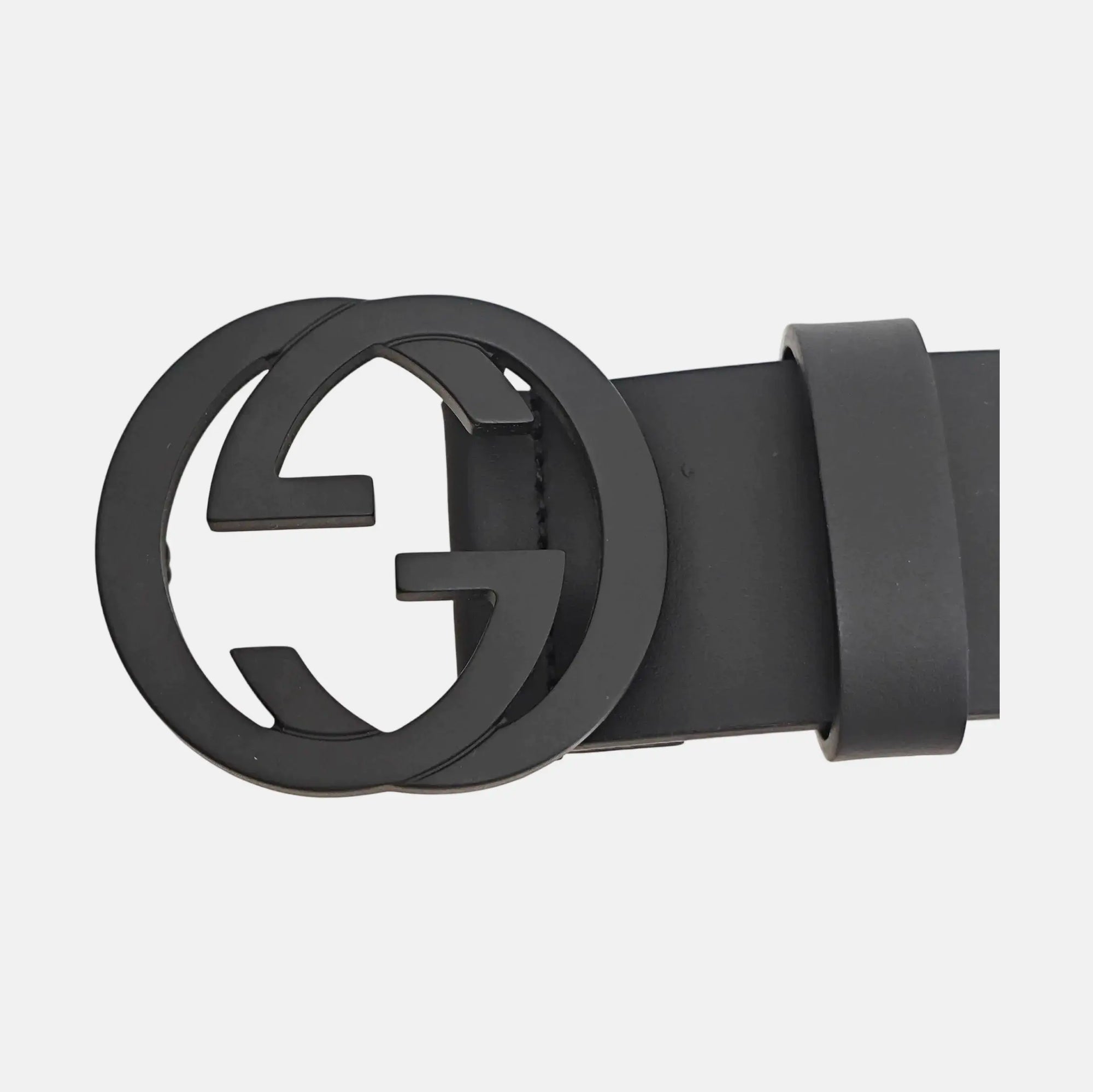 Leather Belt Black