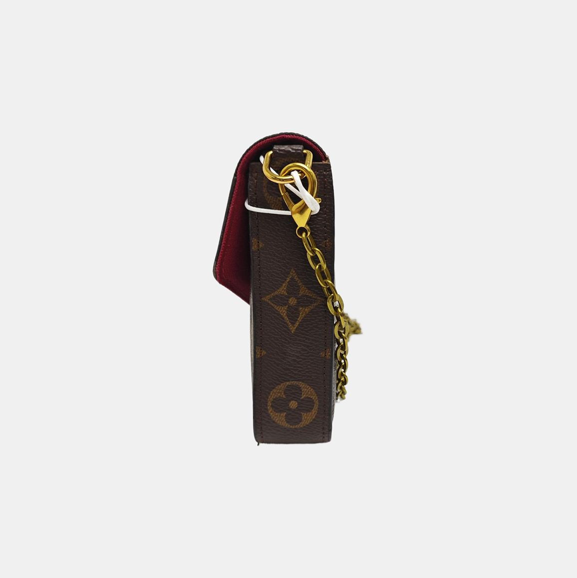 FÉLICIE Monogram Coated Canvas Brown