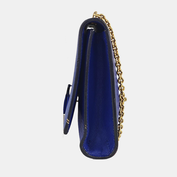 Ginny Calfskin Blue