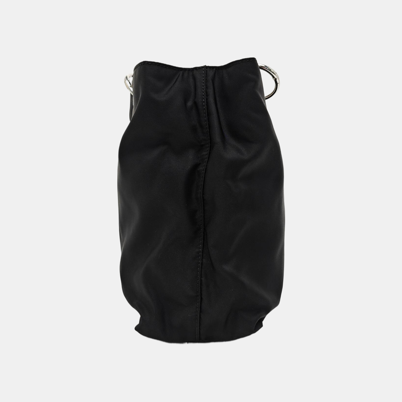 Nylon Shoulder Bag Black