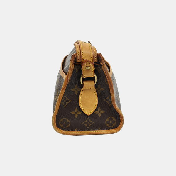 POPINCOURT Monogram Coated Canvas Brown