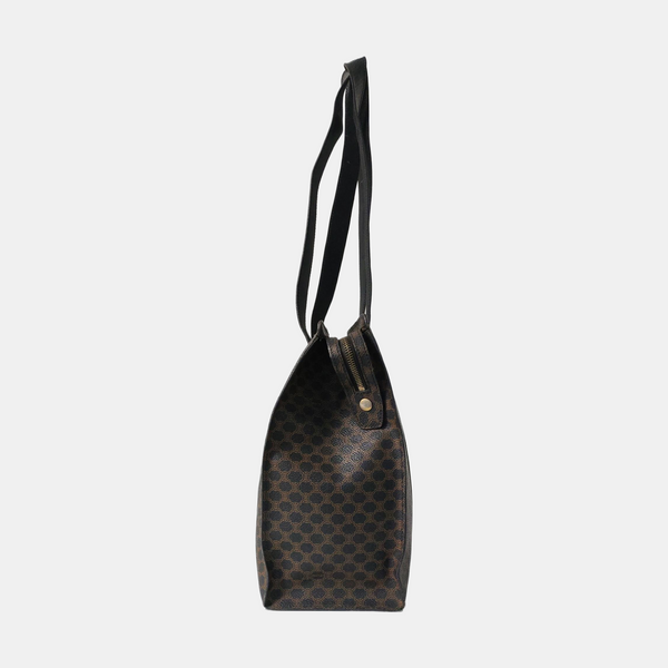 MACADAM SHOPPING BAG Coated Canvas Black