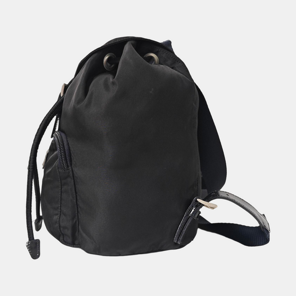 Mochila Re-Nylon de nailon negro