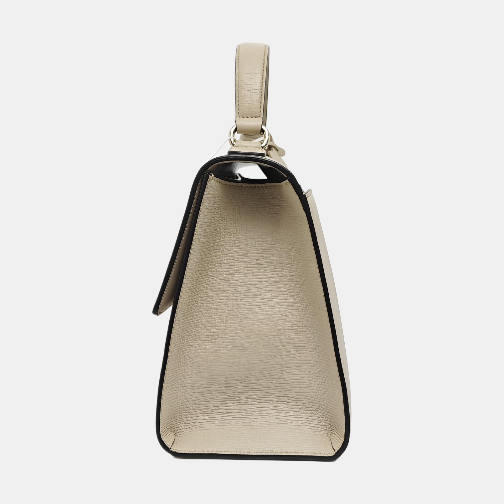 Calfskin Shoulder Bag Beige
