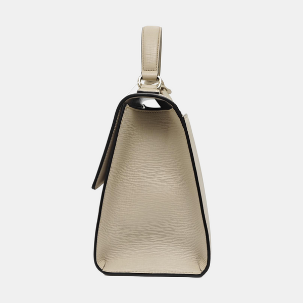 Calfskin Shoulder Bag Beige