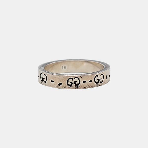 Ghost 925 Sterling Silver Ring EU 55