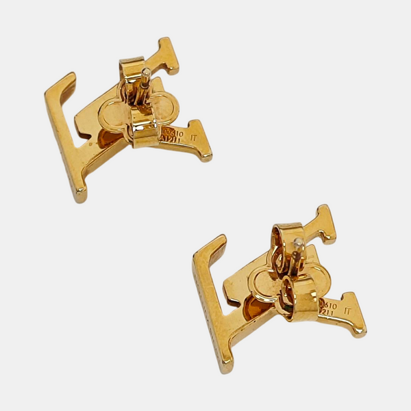 Metal Gold Stud Earrings