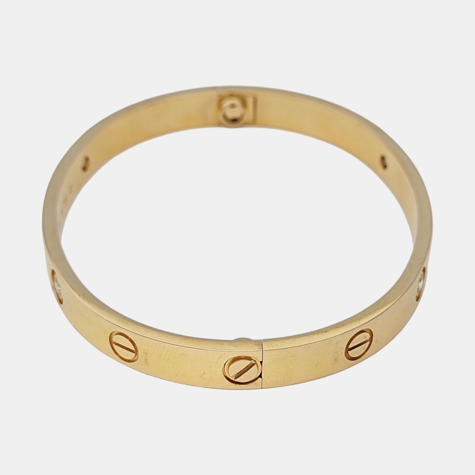 LOVE 18k Rose Gold Bangle