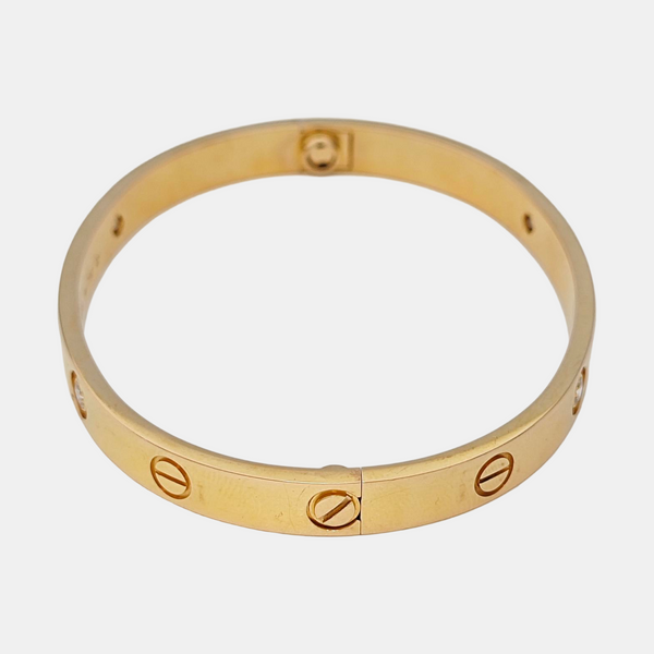 LOVE 18k Rose Gold Bangle