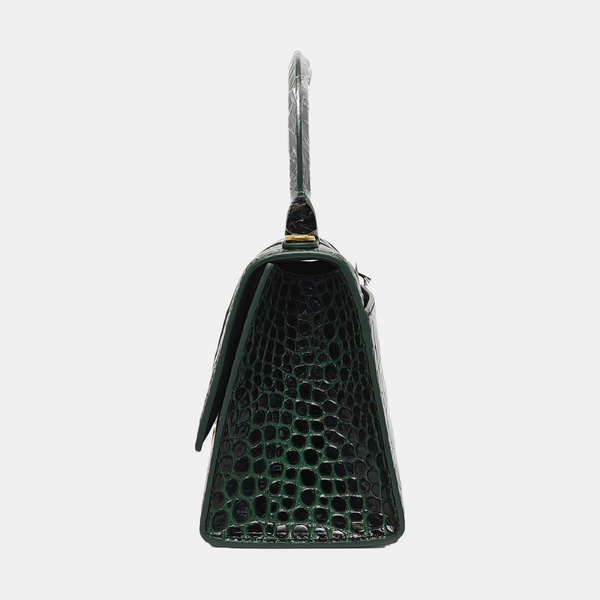 Hourglass S Calfskin Green