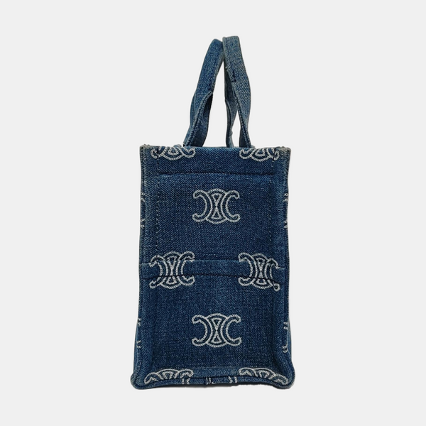 Fabric Tote Bag Blue