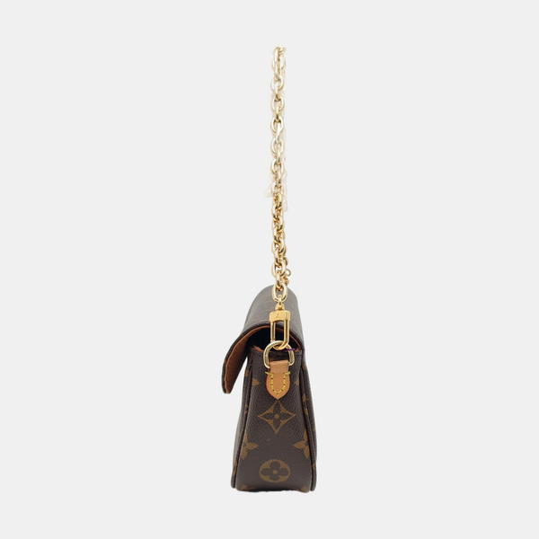 IVY Monogram Coated Canvas Brown