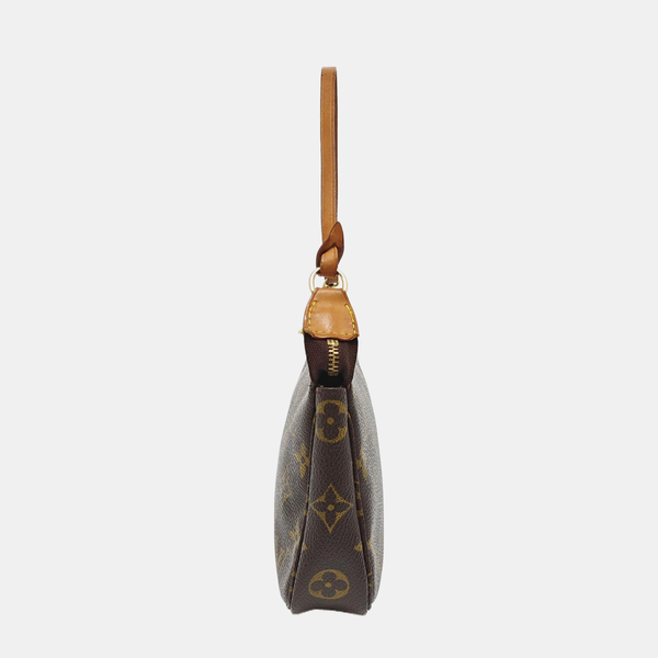 ACCESSOIRES Monogram Coated Canvas Brown