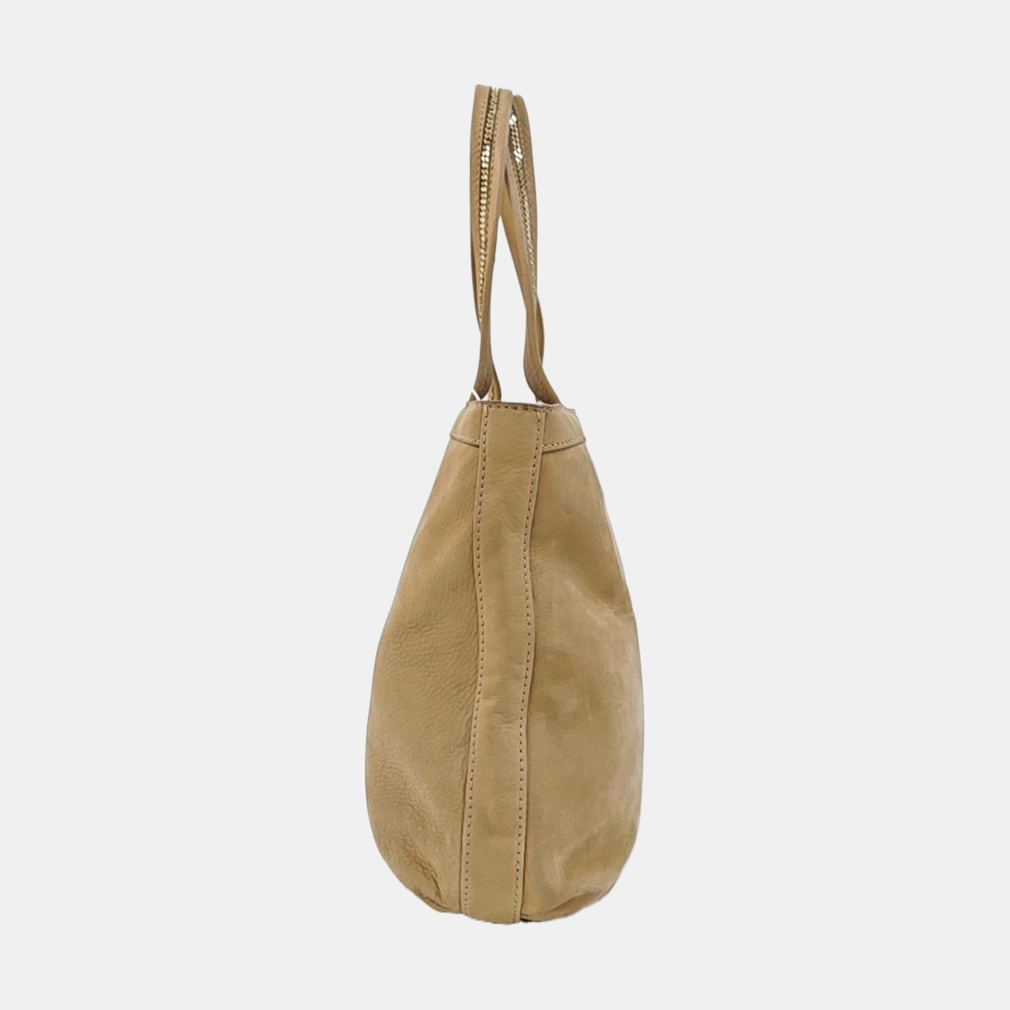 Calfskin Tote Bag Brown