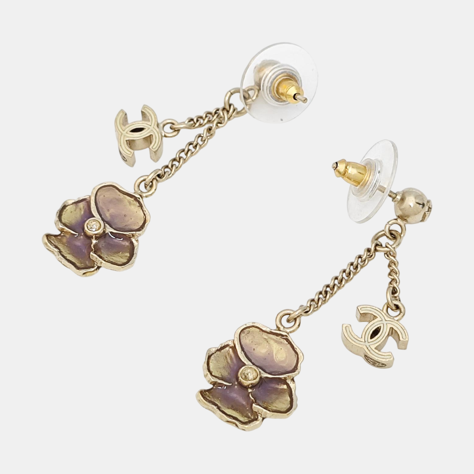 Metal Gold Earrings