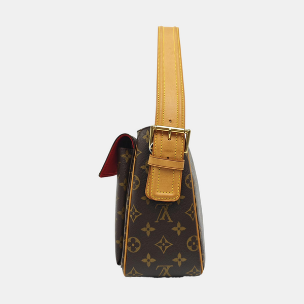 VIVA CITE Monogram Coated Canvas Brown
