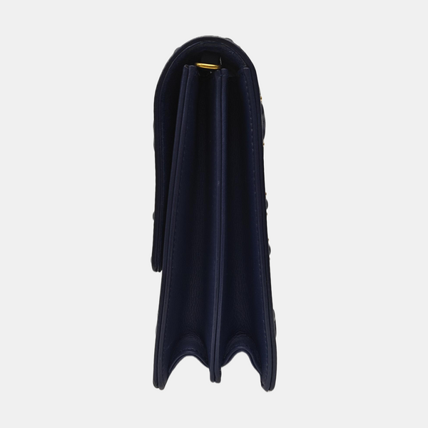 Diorama Cannage Calfskin Blue