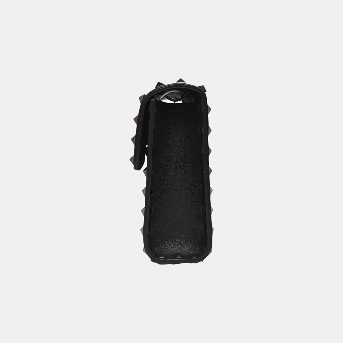 Rockstud Calfskin Black