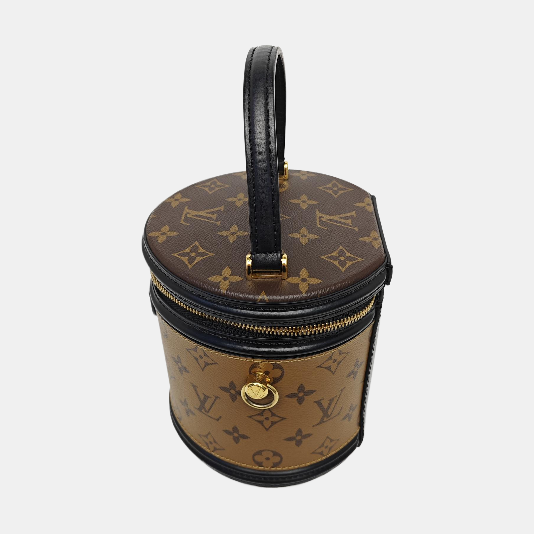 CANNES PM Monogram Coated Canvas Brown